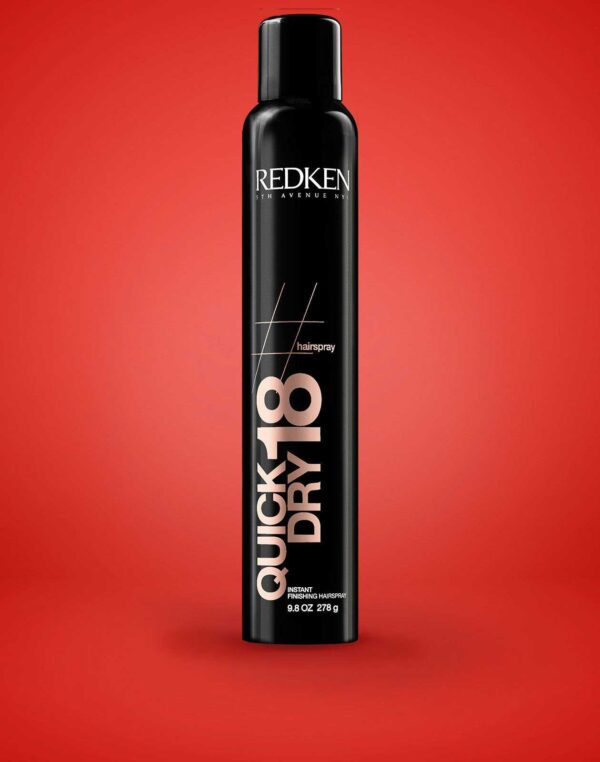 743877051057QuickDry18-1.jpg REDKEN QUICK DRY 18 INSTANT FINISHING SPRAY 278g
